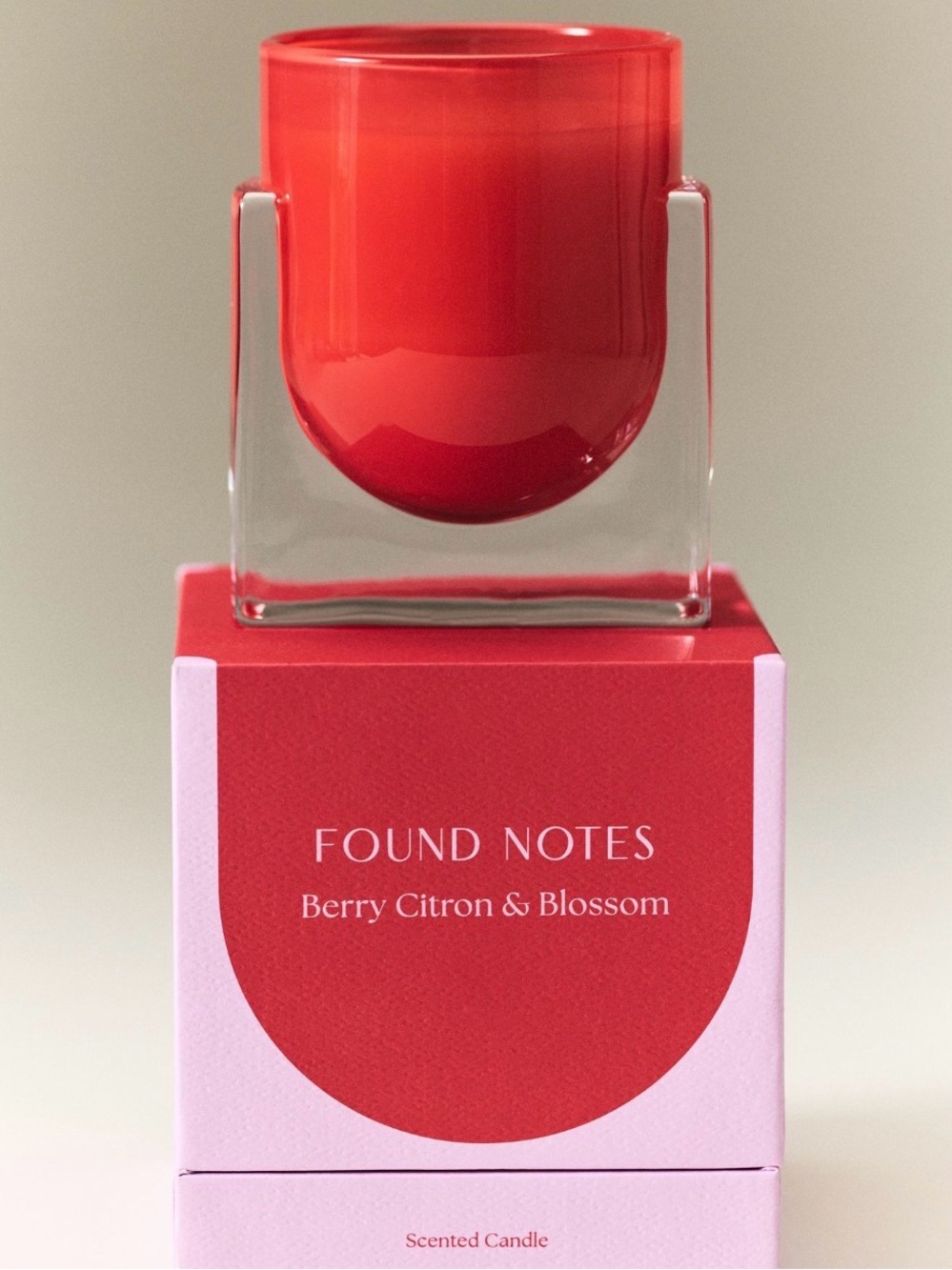 Anthropologie Found Notes Candle in Berry Citron & Blossom